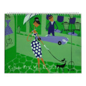 Kalenderkunst door Maya Dvalishvili Kalender (Hoes)