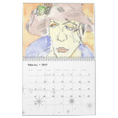 Kalenderkunst van 2010 door Bill Reeves Kalender (Feb 2027)