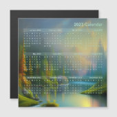 Kalendermagneet - Home Sweet Home in de bossen (Voorkant / Achterkant)