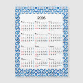 Kalenderontwerp 2026 – Uniek Jaarlijks Azulejo (Voorkant)