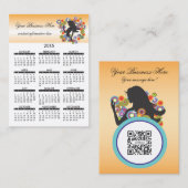 Kalenderparfum 2015 Visitekaartje (Voorkant / Achterkant)