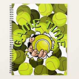 Kalenderplank voor gametijd Tennis Planner
