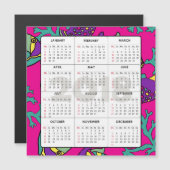 Kalenderplein 2018 Magnetische vis en koraal (Voorkant / Achterkant)