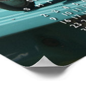 Kalenderposter met Oude Speelgoed Poster (Hoek)