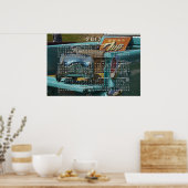 Kalenderposter met Oude Speelgoed Poster (Keuken)