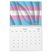 KALENDERPRIJZEN VOOR GAY-PRIJS/PRIDEFLAGS KALENDER (Mar 2027)