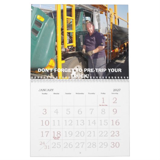 Kalenderproject 2007 006, 2007 PMT SAFETY & QU... Kalender (Jan 2027)