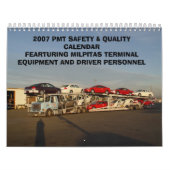 Kalenderproject 2007 006, 2007 PMT SAFETY & QU... Kalender (Hoes)