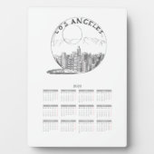 Kalenderreis naar de stad — Volledig jaar 2020 Fotoplaat (voorkant)