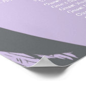 Kalenderrooster Poster (Hoek)