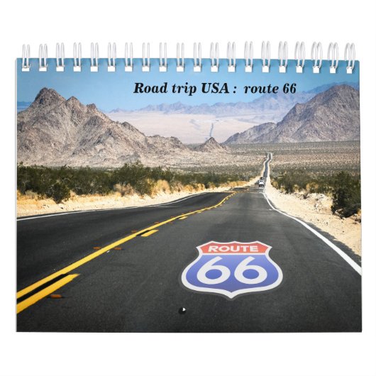 Kalenderroute 66 reis kalender (Hoes)