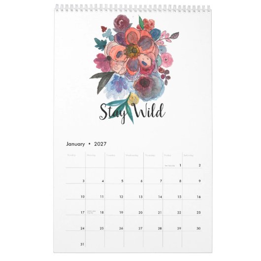 Kalenders 2019 kalender (Jan 2027)