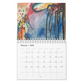 KALENDERS : FIJNE KUNST : WASSELIJK KANDINSKY KALENDER (Feb 2026)