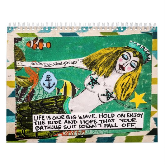 kalenders Het leven is één grote golf Kalender (Hoes)