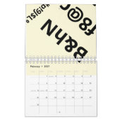 Kalenders voor de fun kalender (Feb 2027)