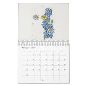 KALENDERS : WILLIAM MORRIS - DESIGN KALENDER (Feb 2027)