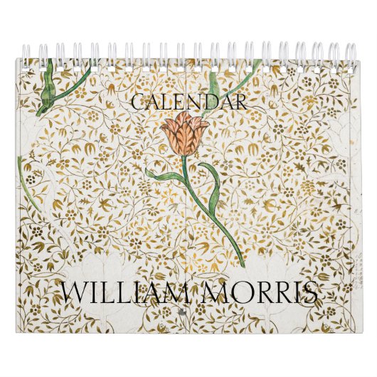 KALENDERS : WILLIAM MORRIS - DESIGN KALENDER (Hoes)