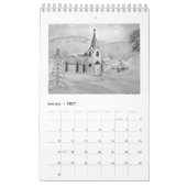 Kalenderspinnen en kerken kalender (Jan 2027)