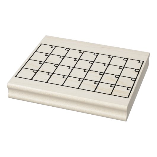 Kalenderstempel van Bullet Journal Rubberstempel (Stempel)