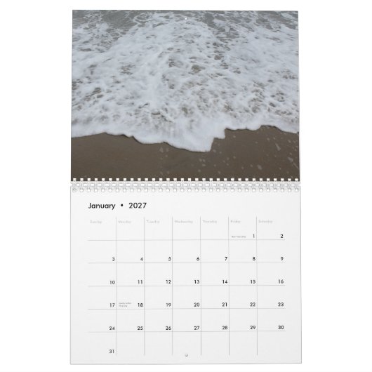 Kalenderstranden 2014 kalender (Jan 2027)