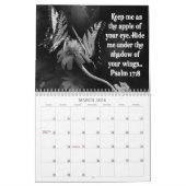 KALENDERSTROMEN EN BIBLE SCRIPTURE BLACK & WHITE KALENDER (Mar 2026)