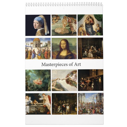 Kalenderstukken van kunst kalender (Hoes)