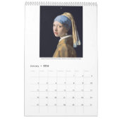 Kalenderstukken van kunst kalender (Jan 2026)