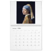 Kalenderstukken van kunst kalender (Jan 2026)