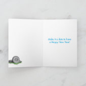 Kalenderuitvinding Nieuwjaar Joke Wenskaart Feestdagen Kaart (Binnen)