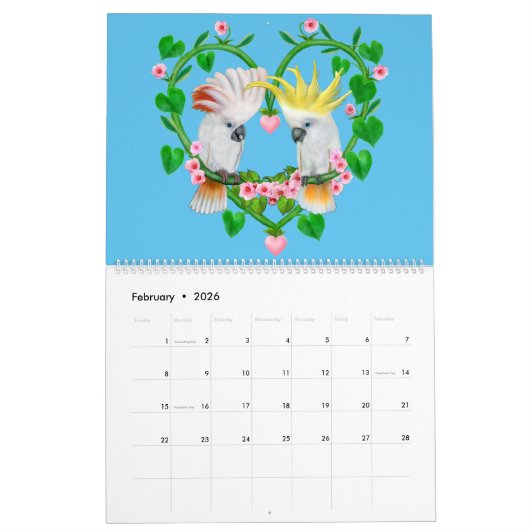 KALENDERVOGELS #1 KALENDER (Feb 2026)