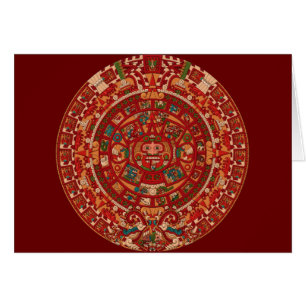 Kalenderwiel Mayan (Aztec)