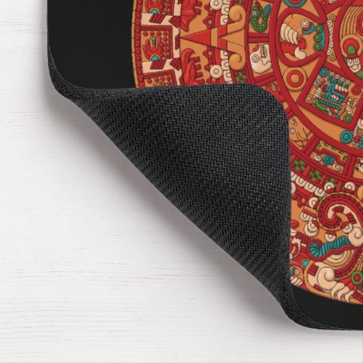 Kalenderwiel Mayan (Aztec) Muismat (Hoek)