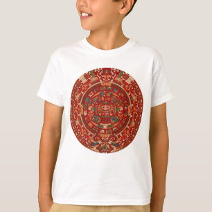 Kalenderwiel Mayan (Aztec) T-shirt