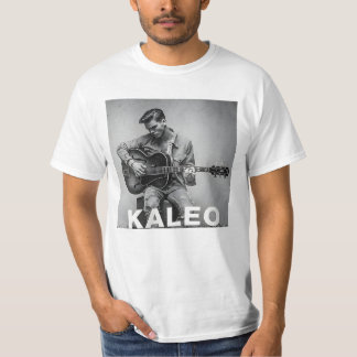 kaleo met gitaar t-shirt