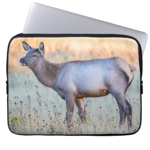 Kalf Elk Madison Junction, Wyoming Laptop Sleeve