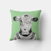 Kalf in Dungaree (Moegi) Kussen (Achterkant)