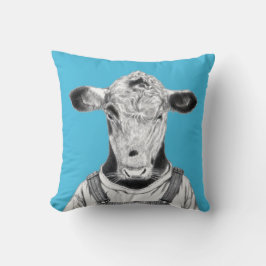 Kalf in Dungaree (Old-School Blue) Kussen