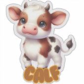 KALF - KINDERDAGVERBLIJF STICKER (Voorkant)