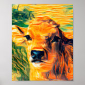 Kalfkop Poster (Voorkant)