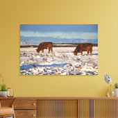 kalgary , alberta , canada 2 canvas afdruk (Insitu (Woonkamer))