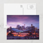 Kalgary tijdens Sunset Briefkaart (Voorkant / Achterkant)