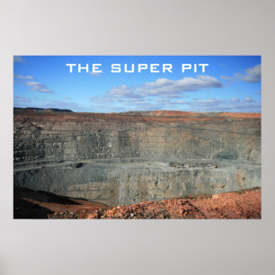 Kalgoorlie Superpitmijn Poster