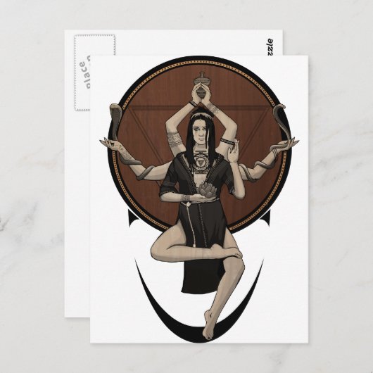 Kali Briefkaart (Voorkant / Achterkant)