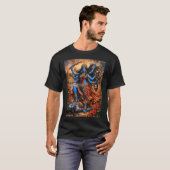 Kali Danst op Shiva T-shirt (Voorkant volledig)