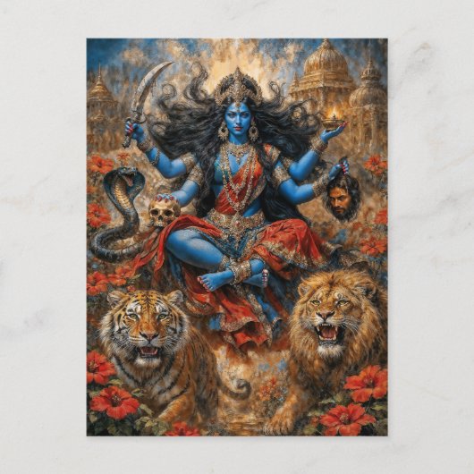 Kali Garden Briefkaart (Voorkant)