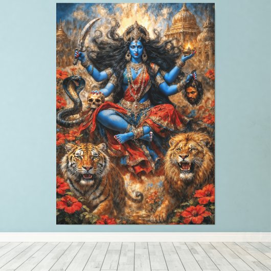 Kali Garden Canvas Afdruk (Insitu (Houten vloer))