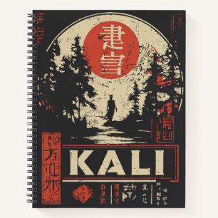 Kali Goddess Poster – Japanse Ukiyo-e stijl Notitieboek
