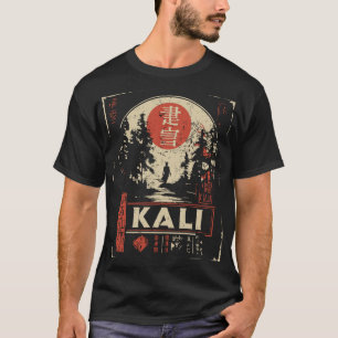 Kali Goddess Poster – Japanse Ukiyo-e stijl T-shirt