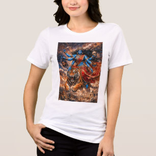 Kali Godin rijdt op de Tijger Tri-Blend Shirt