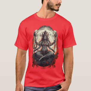 Kali Godin van de Dood en de Dag des Oordeels Hind T-shirt